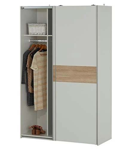 AVANTI TRENDSTORE - Victoria - Armadio ad Ante scorrevoli Legno Laminato, Disponibile 2 Colori Diversi. Dimensioni: Lap 12...
