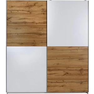 AVANTI TRENDSTORE - Victoria - Armadio con ante scorrevoli legno laminato, molto spazioso, disponibile diversi colori. Dim...