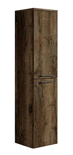 Saturnus, Armadietto da bagno, 130 cm, rovere marrone Badplaats B.V.
