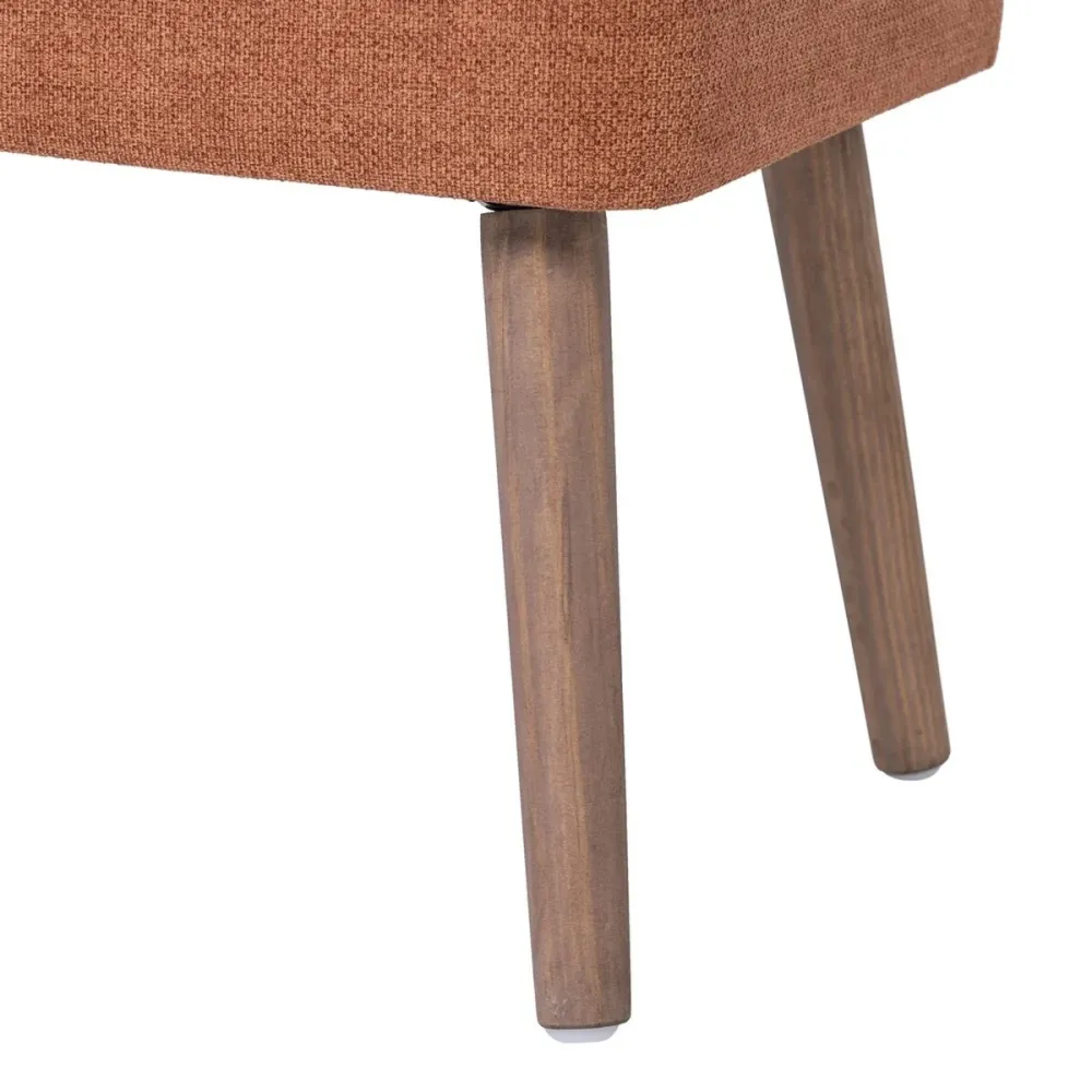Baule 50 x 35 x 45 cm Tessuto Sintetico Legno