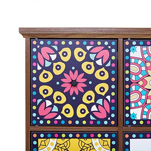 Beliani Cassettiera Multicolore Kuma