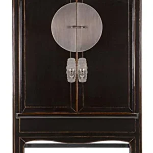 ARMADIO C-RIPIANI JINAN NERO 108X48X174 BIZZOTTO