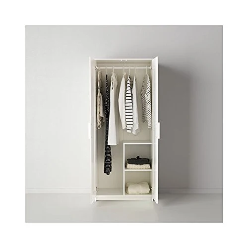 Brimnes Home - Armadietto con 2 ante, colore: Bianco