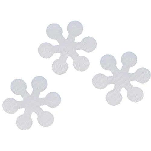 Cabilock 20 Pezzi Strisce Adesive di Sicurezza Antiscivolo con Fiocco di Neve Strisce Adesive per Vasca da Bagno Decalcoma...