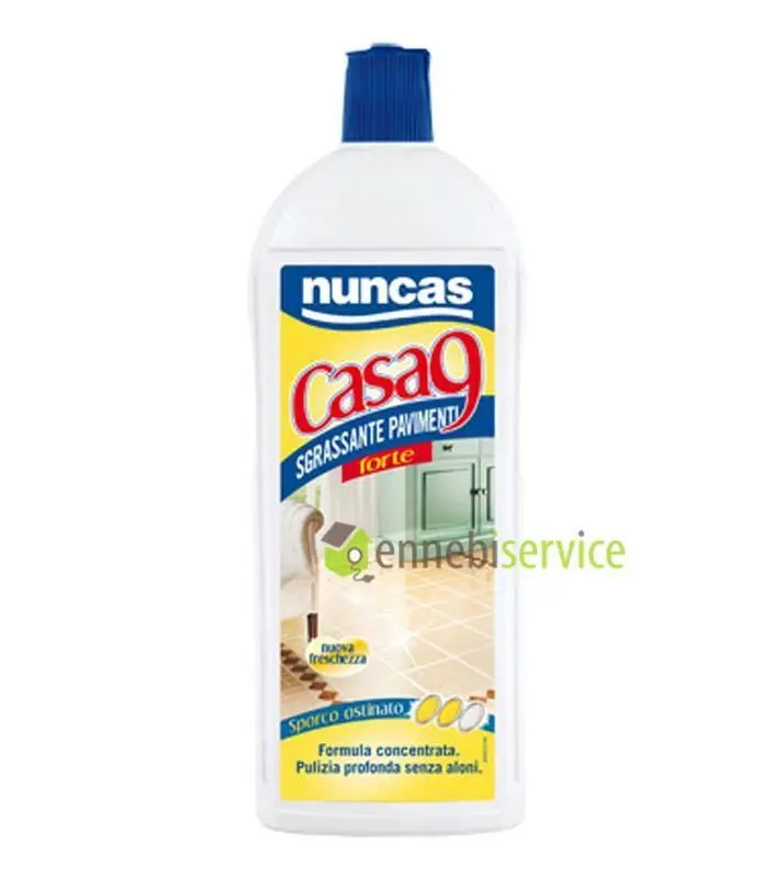 Casa 9 forte sgrassante pavimenti 1 lt Nuncas