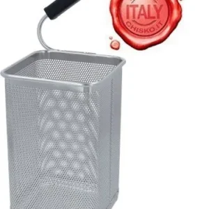 CESTO CUOCIPASTA SX 155x155x240 mm per serie vecchia acciaio INOX Made Italy METOS OLIS