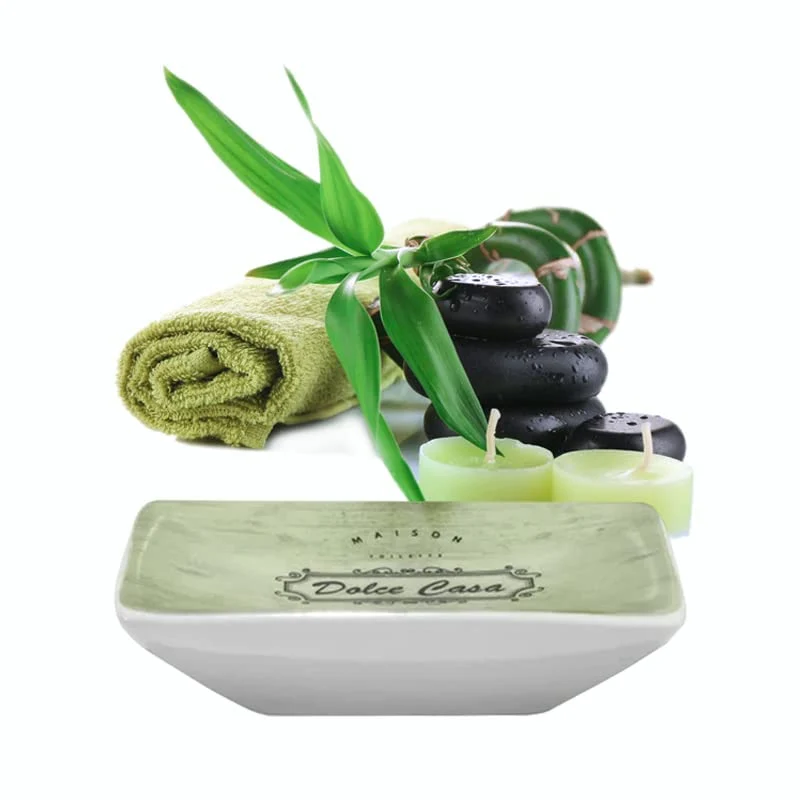 CG94 Set Bagno 3 Pezzi Ceramica Verde