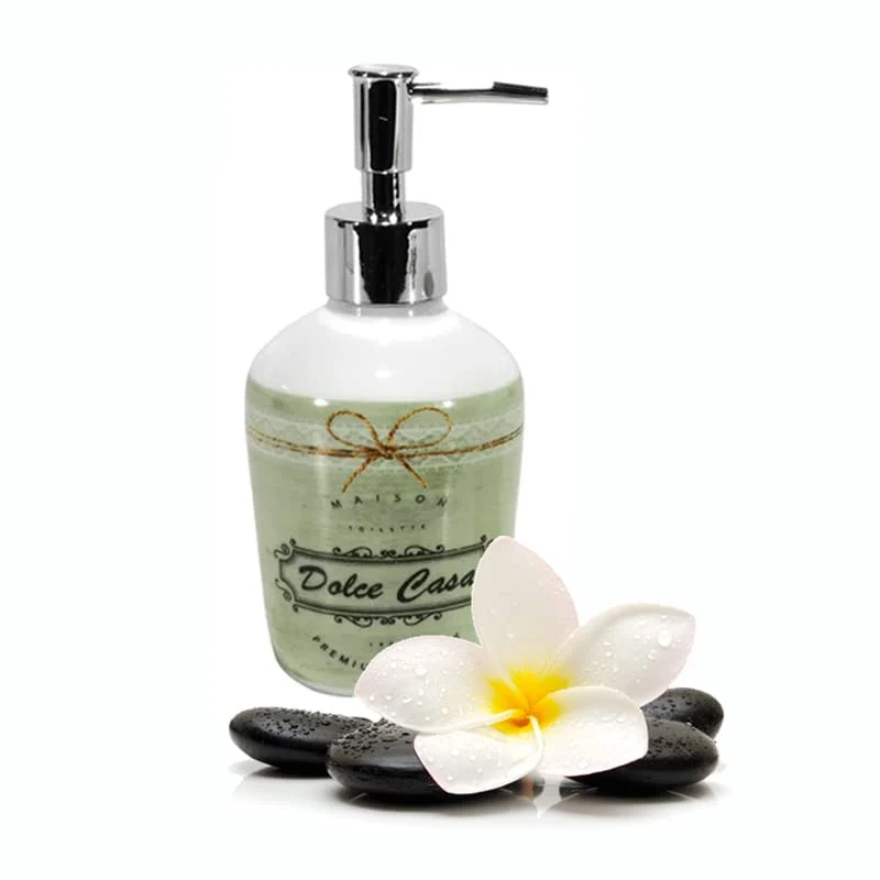 CG94 Set Bagno 3 Pezzi Ceramica Verde
