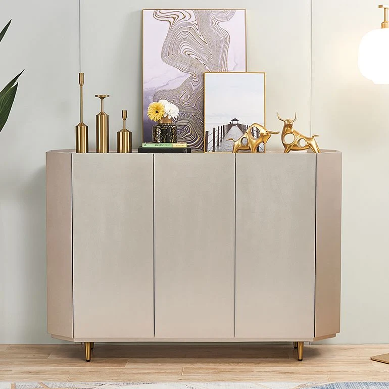 Armadi Glam Sala da pranzo Buffet Soggiorno Credenza buffet legno massello di betulla Clearhalo