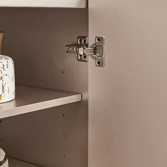 Armadi Glam Sala da pranzo Buffet Soggiorno Credenza buffet legno massello di betulla Clearhalo