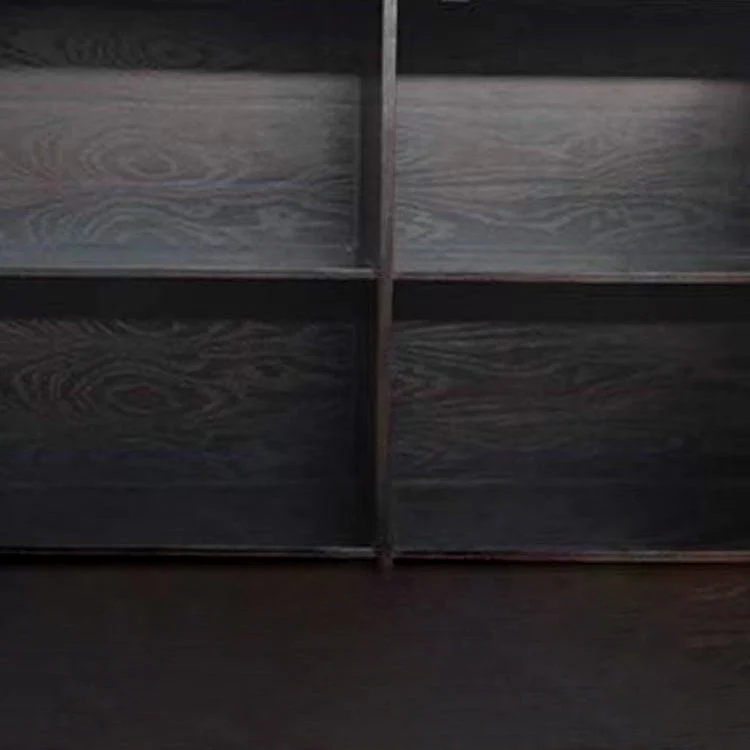 Armadietti stile glamour Credenza buffet legno massello con 2 ante Clearhalo