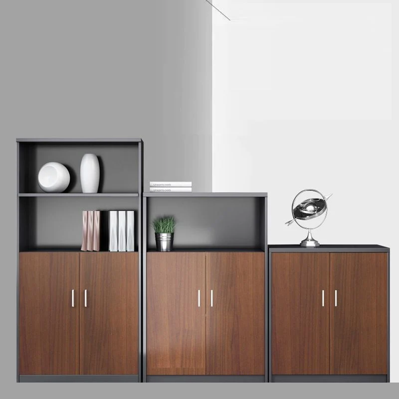 Armadietto classificatore stile moderno Armadietto classificatore verticale legno Clearhalo