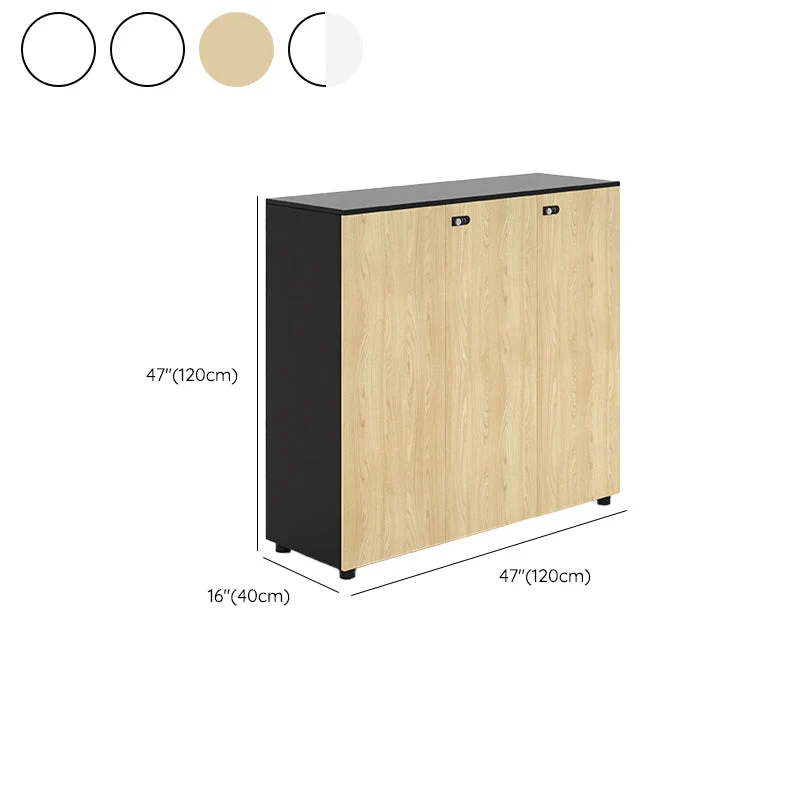 Armadietto classificatore stile nordico Armadietto classificatore con struttura legno Clearhalo