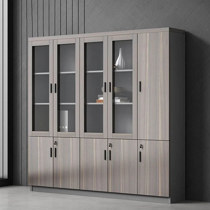 Armadio industriale legno con ripiani portaoggetti. Schedario verticale Clearhalo