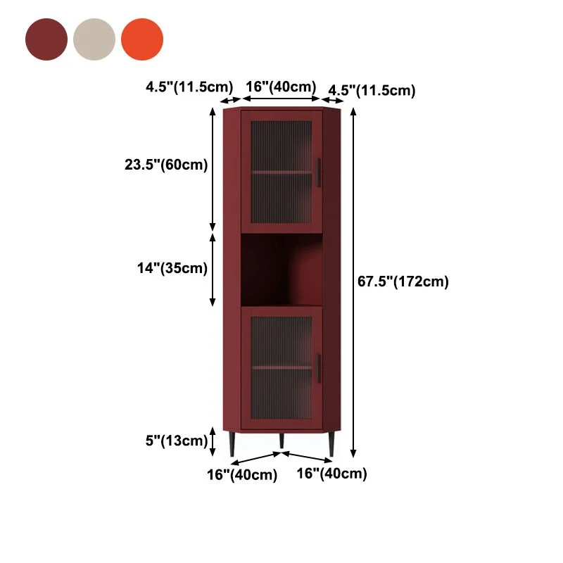 Buffet moderno per server MDF, soggiorno, con ante vetro, per la casa Clearhalo