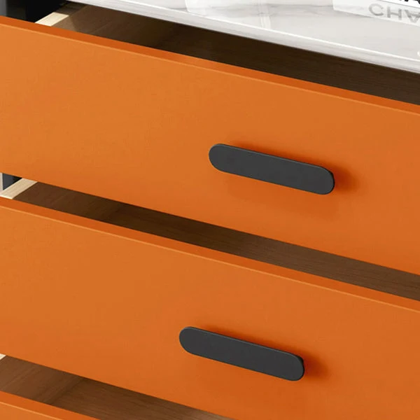 Buffet da pranzo moderno con ripiano pietra, credenza larga 24 pollici legno ingegnerizzato con cassetto Clearhalo