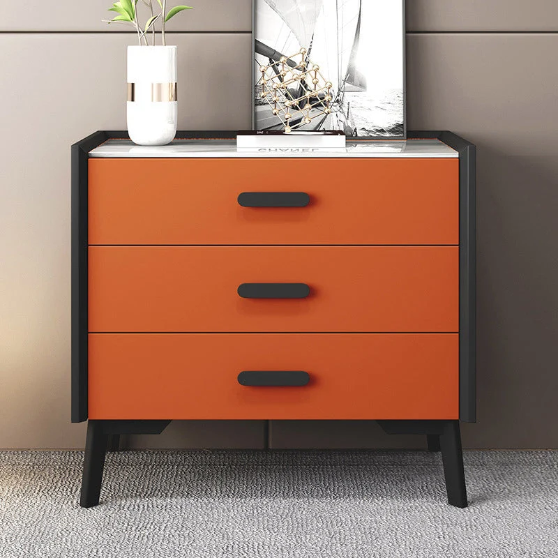 Buffet da pranzo moderno con ripiano pietra, credenza larga 24 pollici legno ingegnerizzato con cassetto Clearhalo