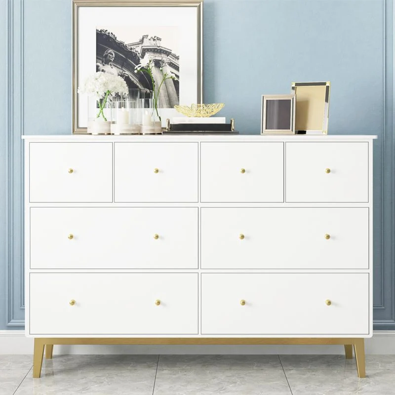Buffet/consolle legno massello di pino con cassetti Buffet moderno per soggiorno Clearhalo