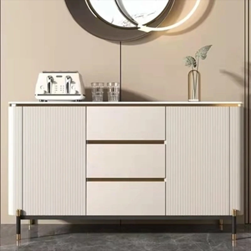 Credenza buffet stile glamour da 80 cm per soggiorno e cucina Clearhalo