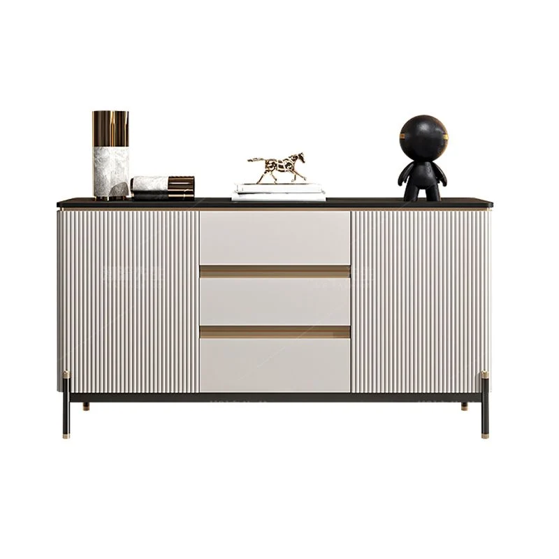 Credenza buffet stile glamour da 80 cm per soggiorno e cucina Clearhalo