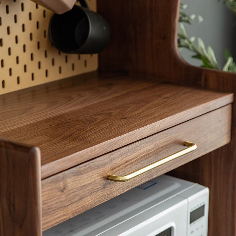 Credenza con ante scorrevoli vetro Credenza server legno massello di pino Clearhalo
