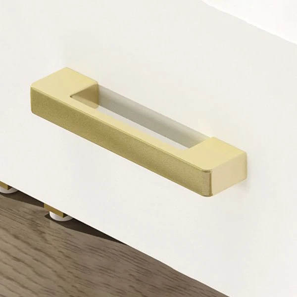 Credenza con ripiani regolabili, supporto per buffet Glam legno ingegnerizzato con ante vetro Clearhalo