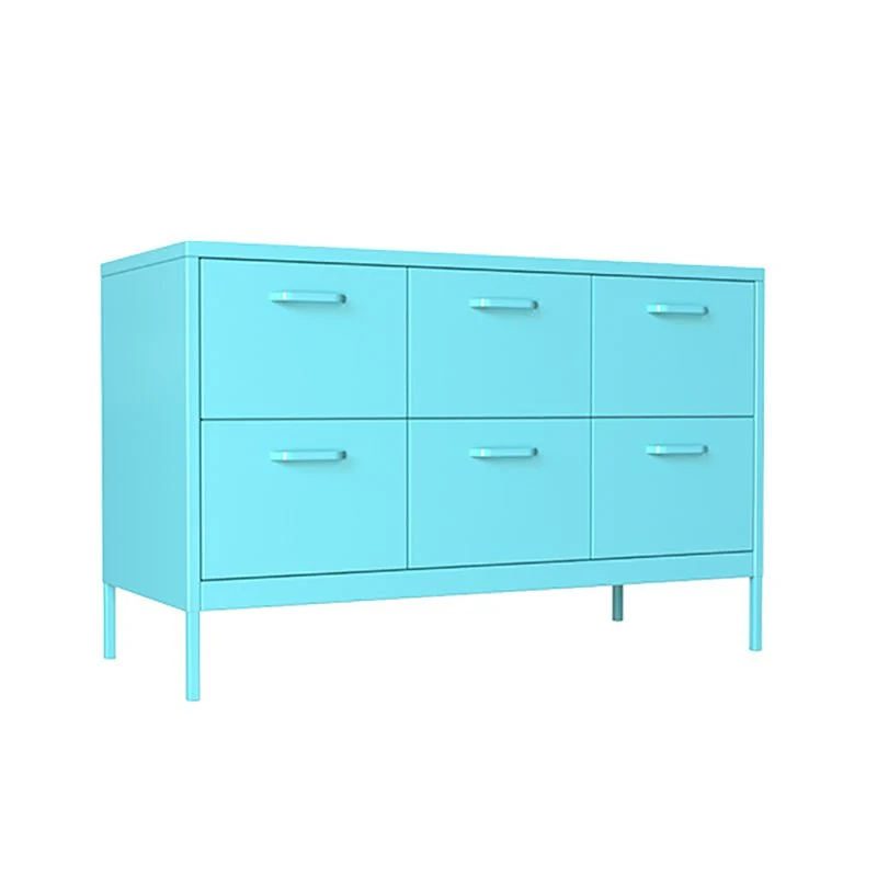 Credenza da cucina ferro Mobile server moderno con contenitore Clearhalo