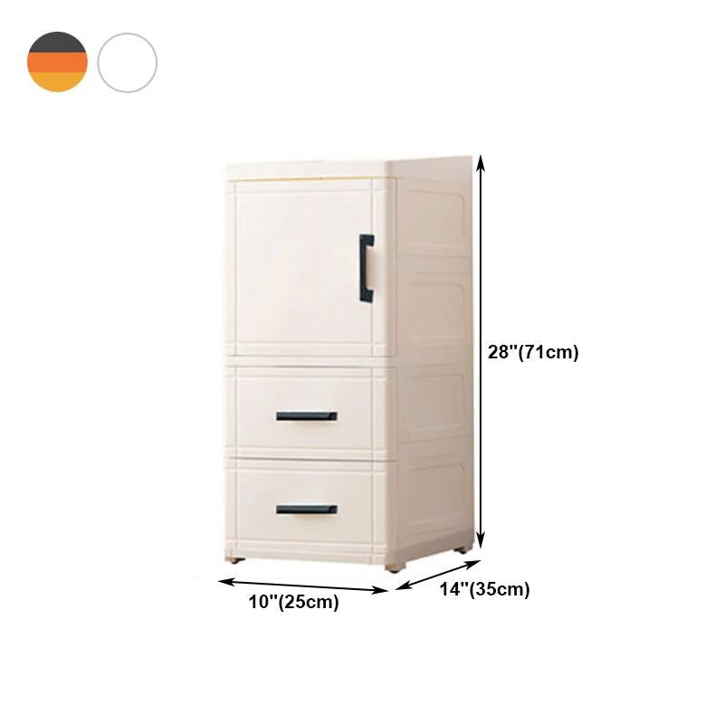 Credenza da cucina moderna con cassetti e armadietti acrilico Clearhalo