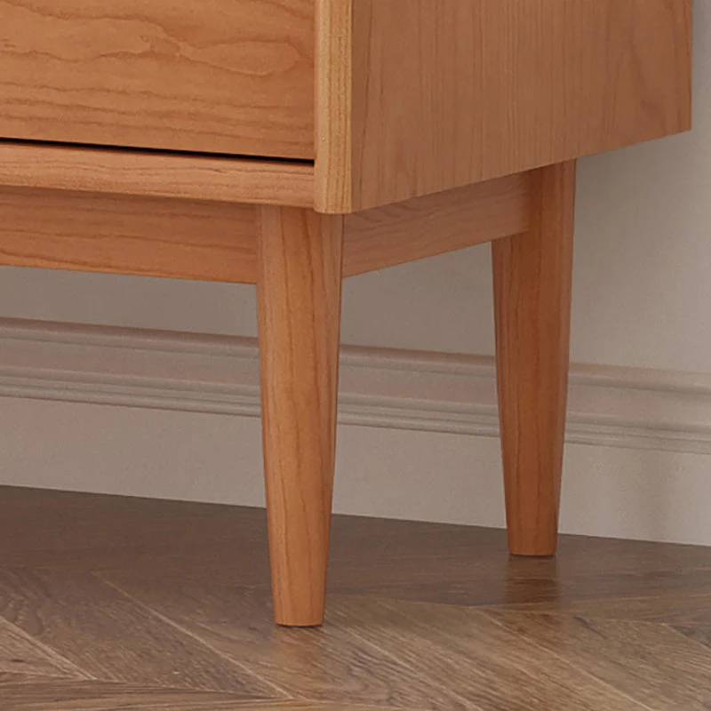 Credenza da cucina semplice legno con 3 cassetti e ante per sala da pranzo Clearhalo