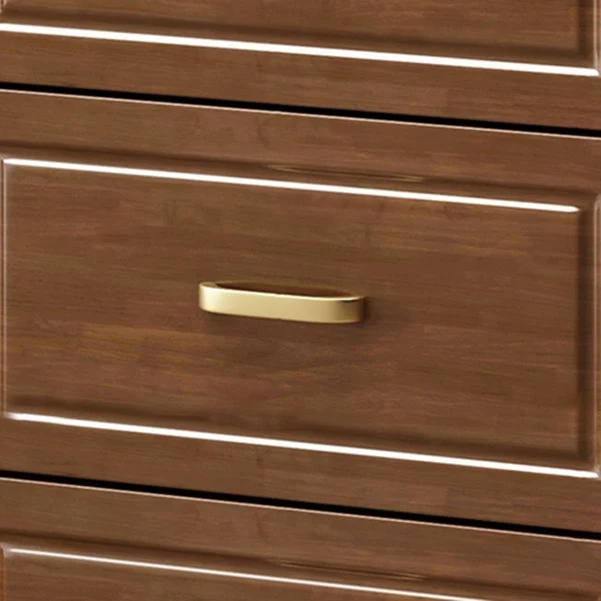 Credenza giorno Glam legno di gomma 3 cassetti, credenza giorno per soggiorno Clearhalo