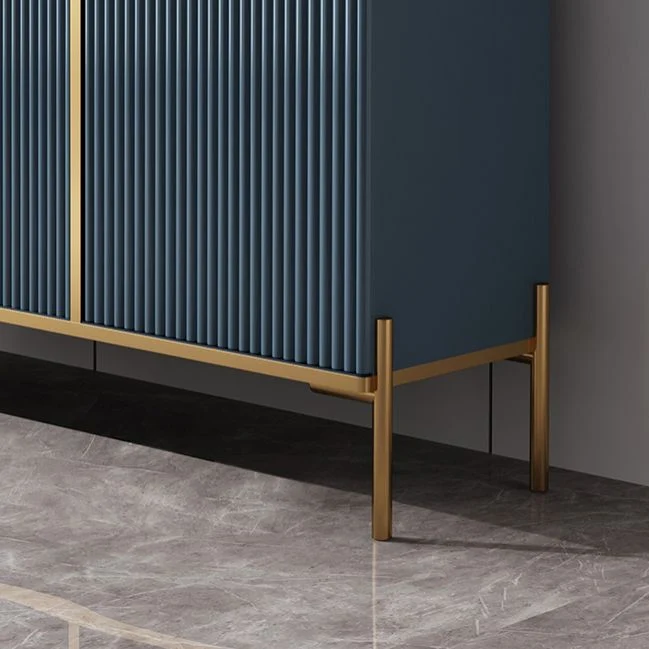 Credenza Glam Style Piano Pietra Sinterizzata con Anta Credenza da Pranzo Clearhalo