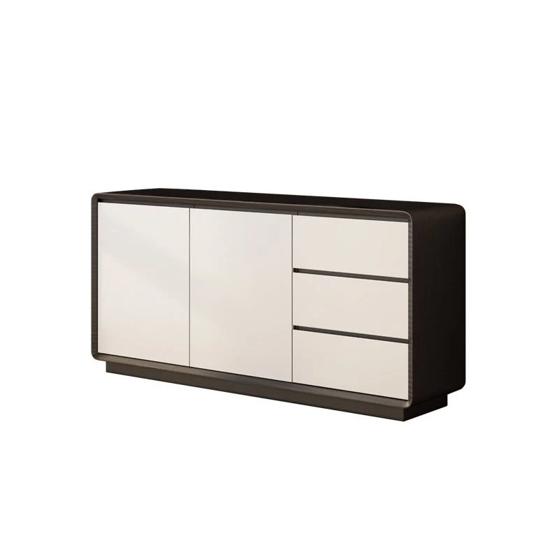 Credenza legno stile moderno con armadi e cassetti Clearhalo