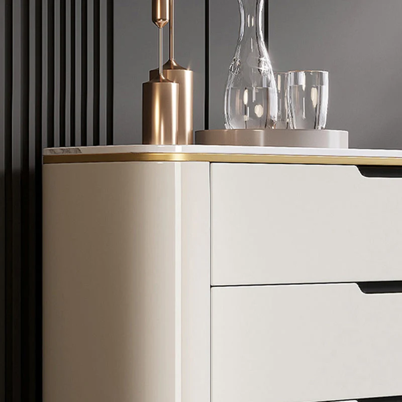 Credenza moderna buffet pietra con cassetti per cucina Clearhalo