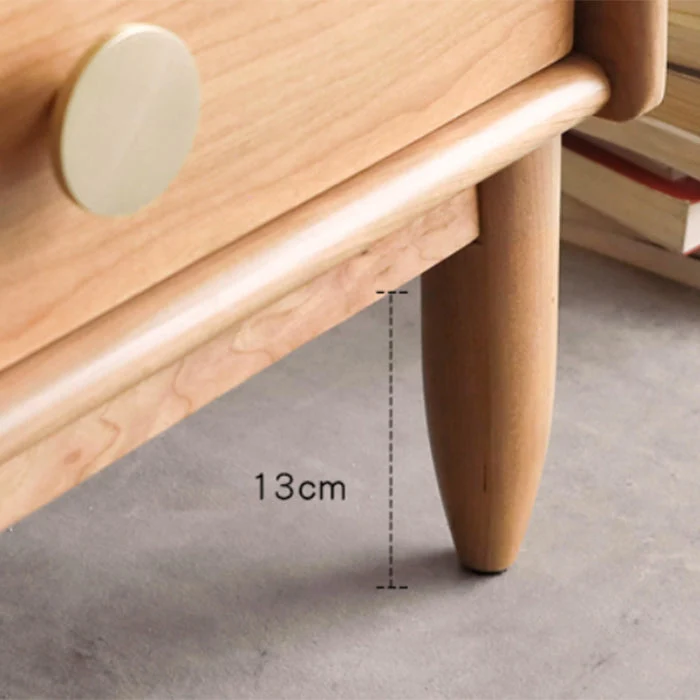 Credenza moderna ciliegio con cassetti per cucina Clearhalo