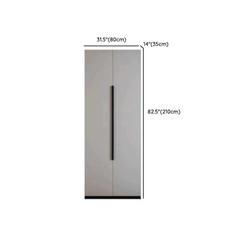 Credenza Moderna Credenza Buffet Legno con Ante per Soggiorno Clearhalo