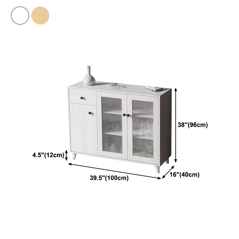 Credenza moderna legno ingegnerizzato per sala da pranzo e cucina Clearhalo