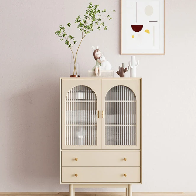 Credenza moderna legno rettangolare con cassetti e ante Clearhalo