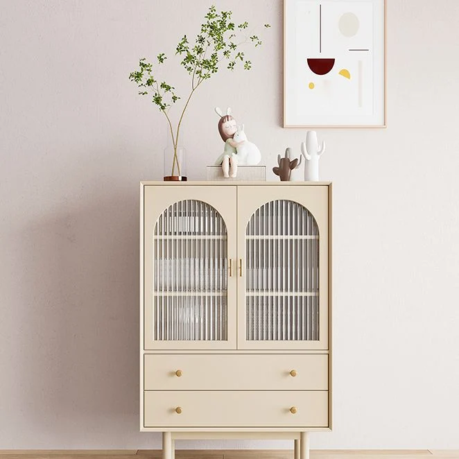 Credenza moderna legno rettangolare con cassetti e ante Clearhalo