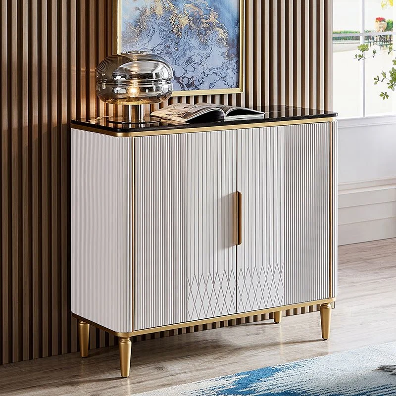 Credenza moderna marmo con ante per sala da pranzo Clearhalo