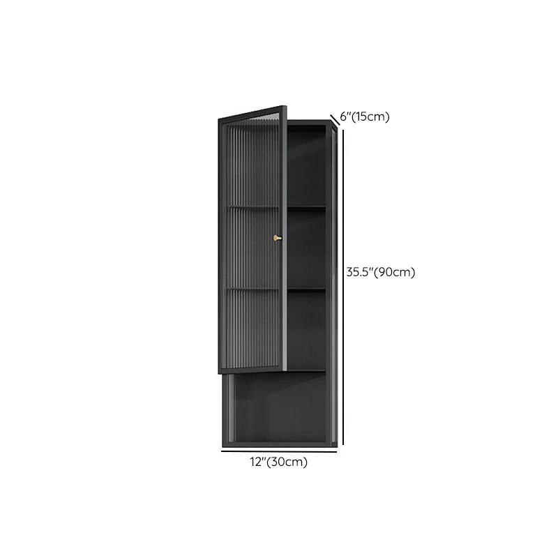 Credenza moderna metallo con ante per sala da pranzo Clearhalo