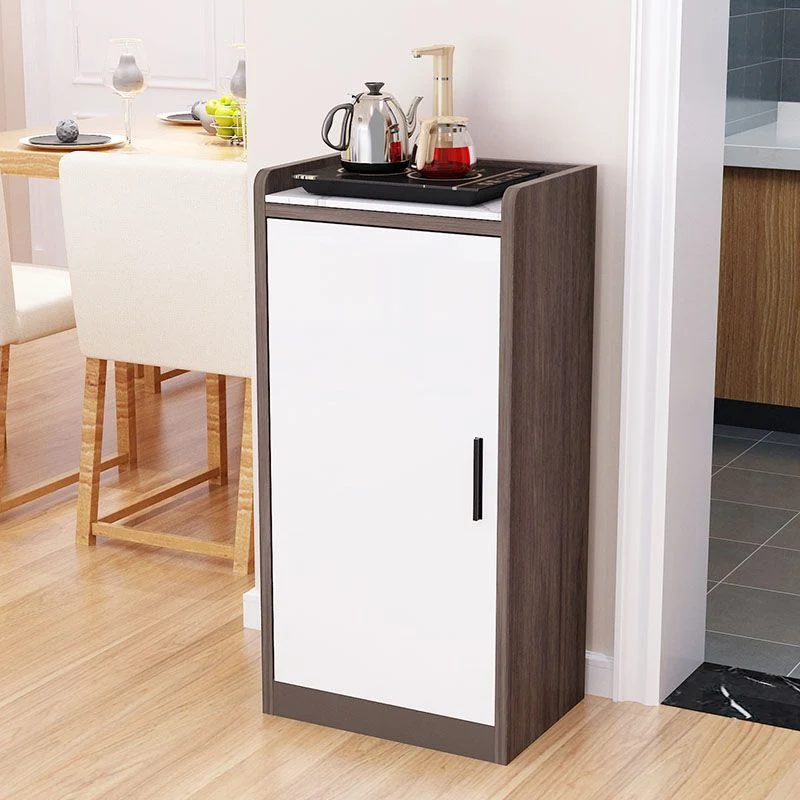 Credenza moderna per server da pranzo per interni con finitura opaca per sala da pranzo Clearhalo