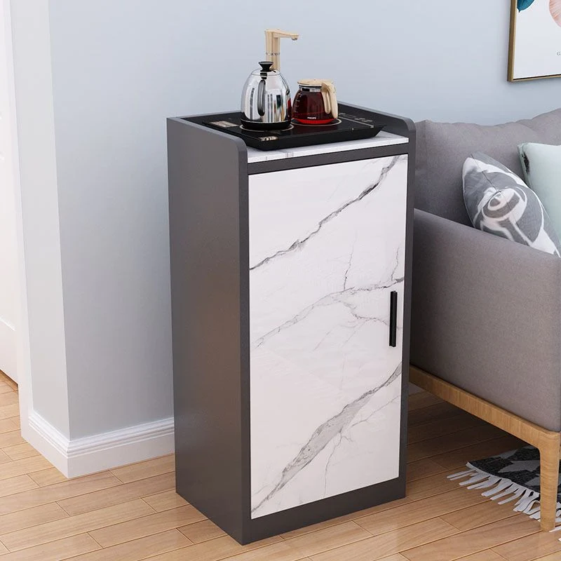 Credenza moderna per server da pranzo per interni con finitura opaca per sala da pranzo Clearhalo