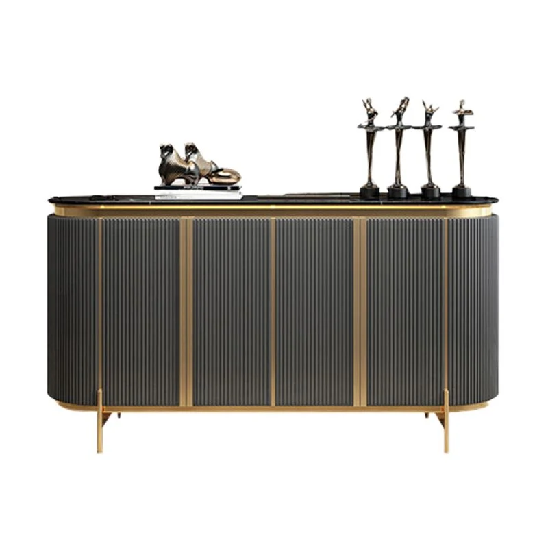 Credenza moderna pietra con porta, credenza per sala da pranzo Clearhalo