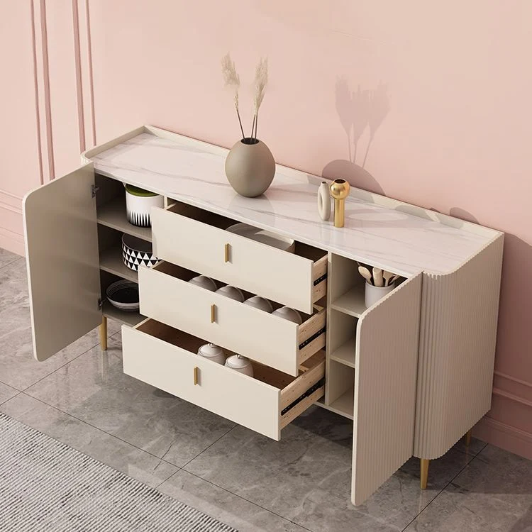 Credenza moderna pietra, credenza con ante per cucina Clearhalo
