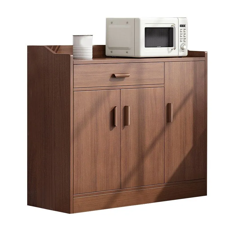 Credenza moderna da soggiorno legno, credenza moderna con contenitore e cassetto Clearhalo