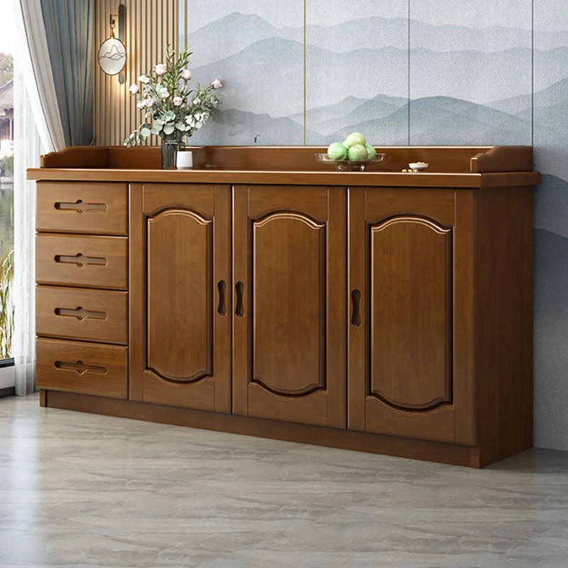 Credenza modernista legno, tavolo, 4 cassetti, credenza con 1/2/3 ante per sala da pranzo Clearhalo