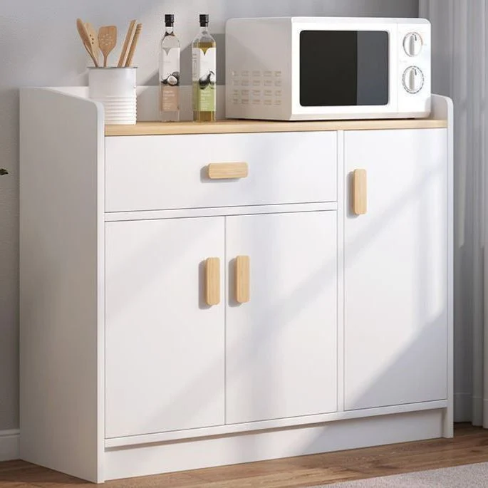 Credenza da pavimento legno Moderna credenza rettangolare per la casa Clearhalo