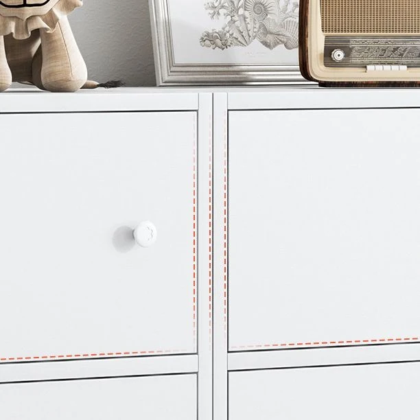 Credenza per sala da pranzo legno Mobile server moderno per buffet con cassetti Clearhalo