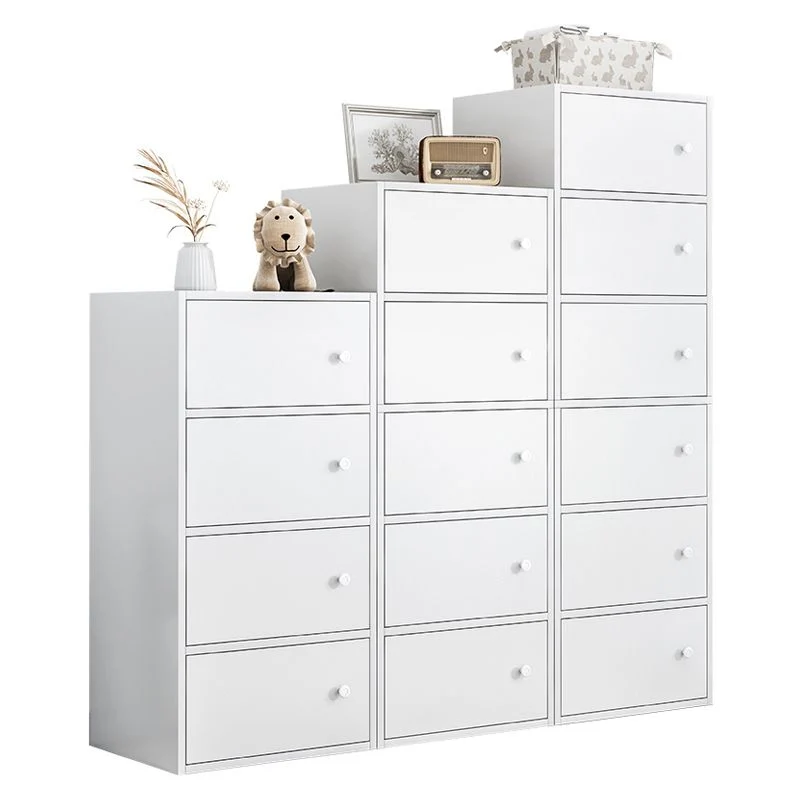 Credenza per sala da pranzo legno Mobile server moderno per buffet con cassetti Clearhalo