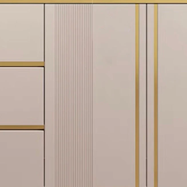 Credenza portaoggetti di lusso Credenza da pranzo pietra sinterizzata per la casa Clearhalo